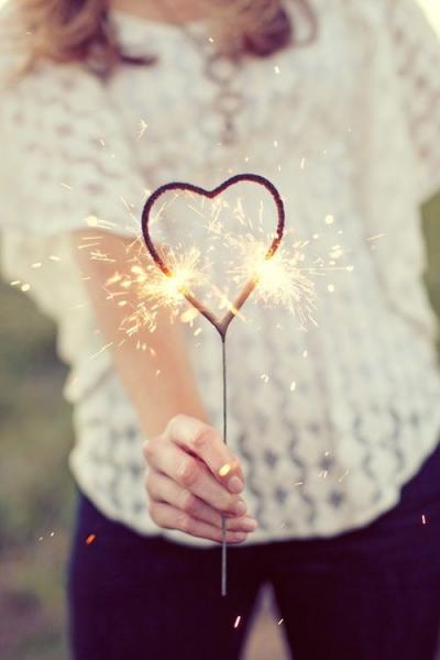 Cute fireworks heart photography favim com 632607